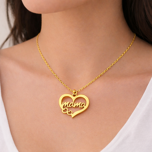 mothers day heart pendant